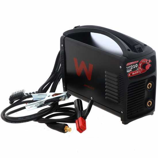 Awelco Plus 210 - Soldadora Inverter (MMA) + Kit, corriente continua (DC)