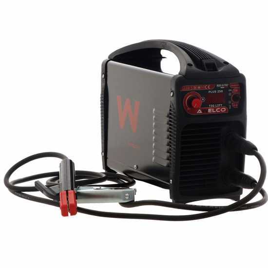 Soldadora inverter Awelco Plus 250 TIG LIFT MMA 220A corriente de soldadura de 15 a 220
