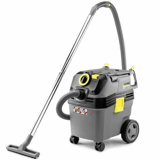 Karcher Pro NT 30/1 Ap L - Aspirador para s&oacute;lidos/l&iacute;quidos - sacudidor de filtro semiautom&aacute;tico - bid&oacute;n 30 L - 1380W
