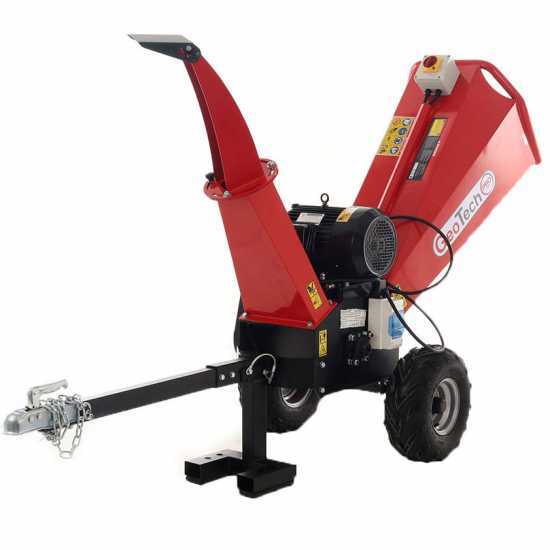 GeoTech-Pro PCS 55ET - Biotrituradora con motor el&eacute;ctrico - Trif&aacute;sico