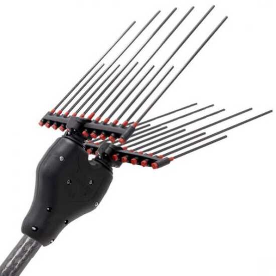 Castellari Tornado Carbon L V3 - Vareador de aceitunas de bater&iacute;a 12V - P&eacute;rtiga de carbono 230/330 cm