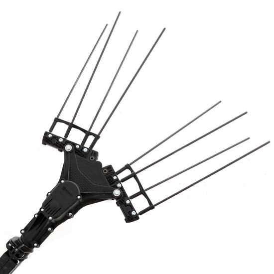 Vareador de aceitunas el&eacute;ctrico a bater&iacute;a Zanon Karbonium EVO AL 200/K - 170/250 cm p&eacute;rtiga tel&eacute;scopica