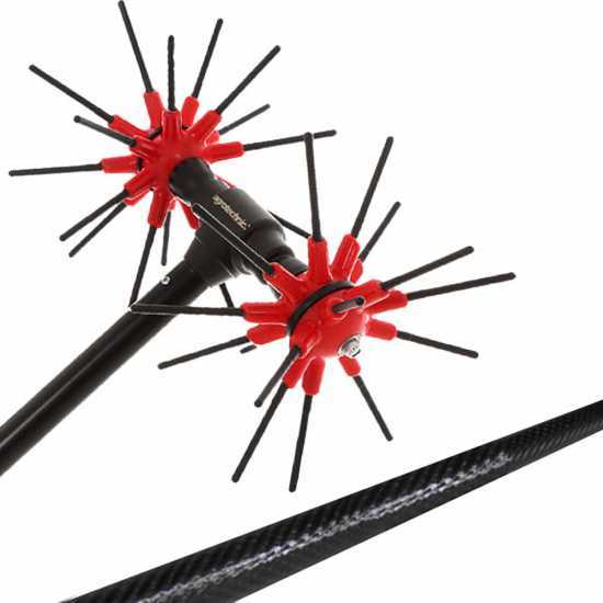 Ripartrak Agrotechnic X.4 Superveloce - Vareador de aceitunas el&eacute;ctrico - p&eacute;rtiga de carbono 2 m - motor sin escobillas (brushless)