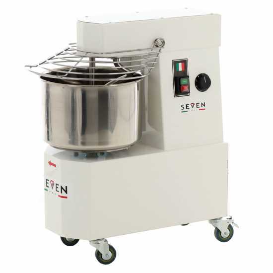 Seven Italy GH 15 - Amasadora de espiral - 400 V - Con ruedas y temporizador