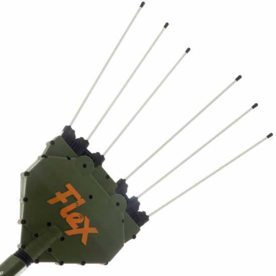 Vareador de aceitunas eléctrico de batería Oliviero Flex Basic telescópico - pértiga de aluminio fija 190-280 cm