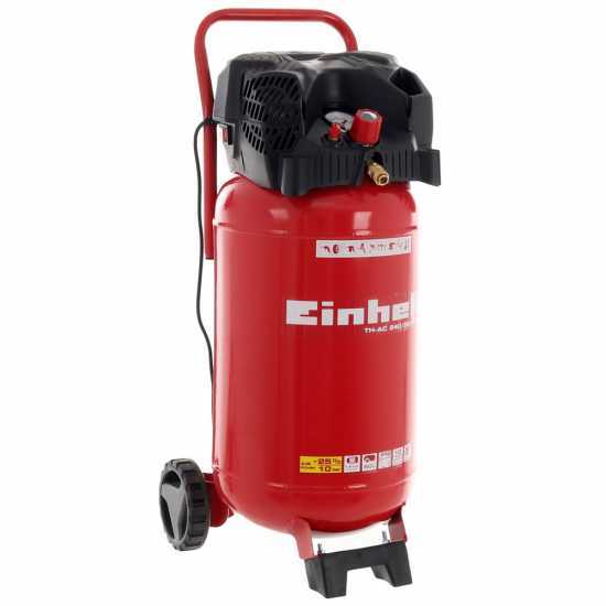 Einhell TH-AC 240/50/10 OF - Compresor de aire el&eacute;ctrico port&aacute;til - Motor 2 HP - 50 lt sin aceite