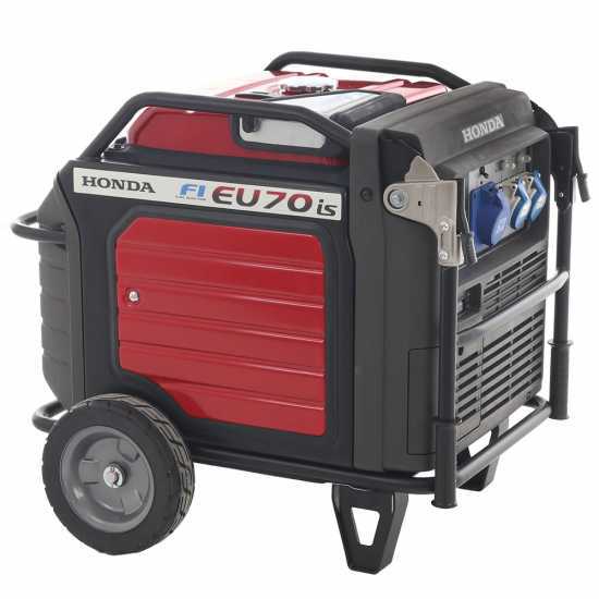 Honda EU70is - Generador de corriente silencioso inverter 7 kW - Continua 5.5 kW Monof&aacute;sica