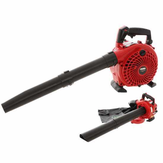 Soplador aspirador triturador Geotech BBV258 con motor de mezcla 2 tiempos 25.4 cc