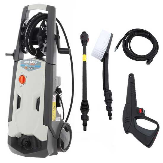 Hidrolimpiadora Comet KRX 1450 Plus el&eacute;ctrica de agua fr&iacute;a, con enrollador, 160 bar