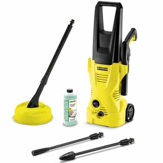 Hidrolimpiadora el&eacute;ctrica de agua fr&iacute;a K&auml;rcher K2 Home Kit T150 - Caudal 360 L/h