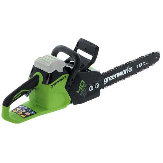 Greenworks GD40CS18 - Electrosierra 40V - BATER&Iacute;A Y CARGADOR NO EST&Aacute;N INCLUIDOS