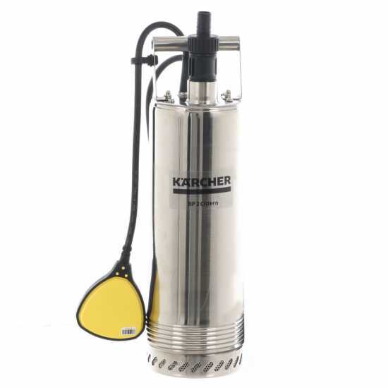 Bomba sumergible el&eacute;ctrica para aguas limpias Karcher BP 2 Inox - potencia 800 W