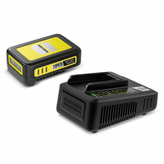 Starter Kit Battery Power 18 V / 2.5 Ah y cargador de bater&iacute;as Fast Charger Karcher