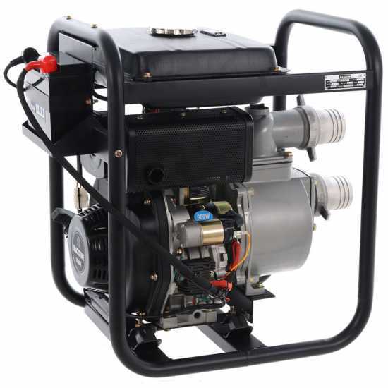 Motobomba di&eacute;sel Blackstone BD 8000ES racores 80 mm - 3 pulgadas - arranque el&eacute;ctrico - dep&oacute;sito de 14 litros - Euro 5