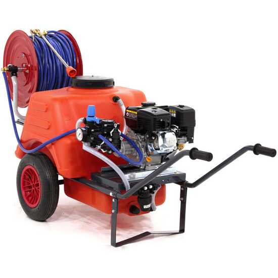 Carretilla fumigadora - Bomba Comet MTP MC 25 Loncin - Carro Dal Degan con dep&oacute;sito 150L 