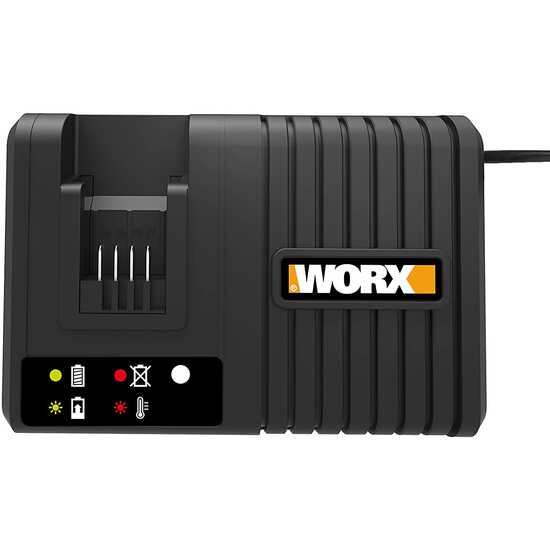 Cargador de bater&iacute;as ULTRA R&Aacute;PIDO Worx para bater&iacute;as 20V Powershare, hasta 6000 mAh