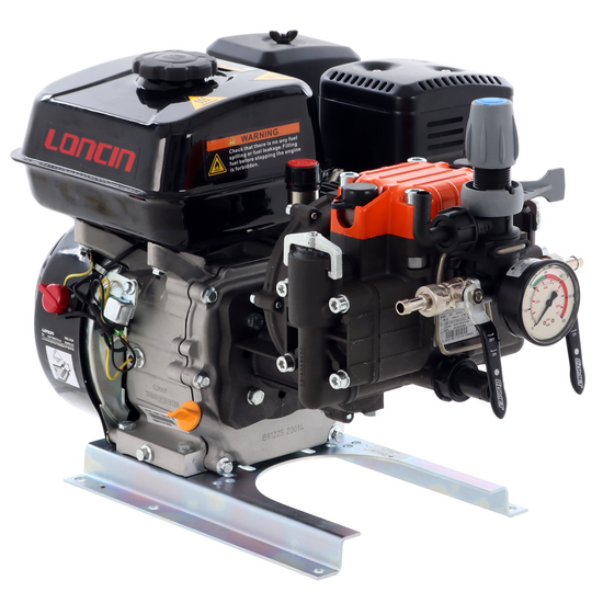 Bomba fumigadora de gasolina con bomba Comet MP 30 - Motor Loncin G200F