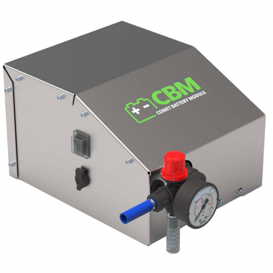 Comet CBM 1500 HP - Grupo bomba de bater&iacute;a para fumigaci&oacute;n - 12V - 35Ah