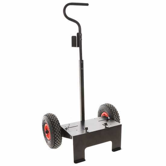 Carretilla de mano profesional Volpi para transportar bater&iacute;as de vareadores