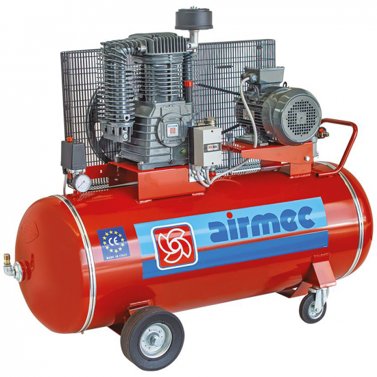 Airmec CR 305 - Compresor de aire de correa - motor el&eacute;ctrico trif&aacute;sico - dep&oacute;sito 270 l