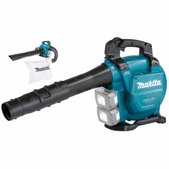 Soplador Aspirador de hojas Makita DUB363 36V - CARGADOR Y BATER&Iacute;AS NO INCLUIDOS