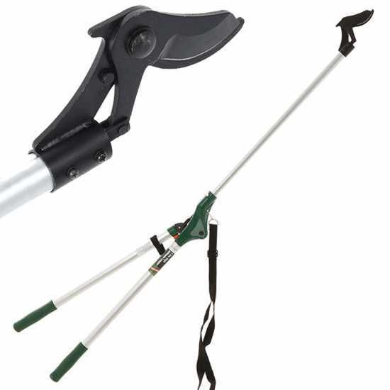 GeoTech FGP-150 - Tijeras cortarramas con barra alargadora / manillar largo