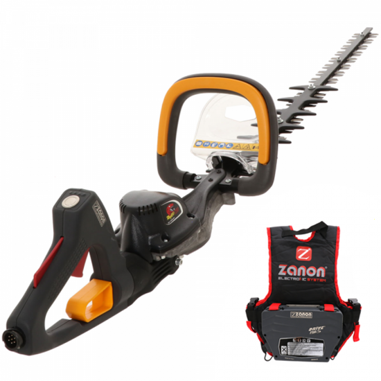 Cortasetos de bater&iacute;a Zanon Raptor 750 - Espada de 75 cm - 50.4V 6.4 Ah