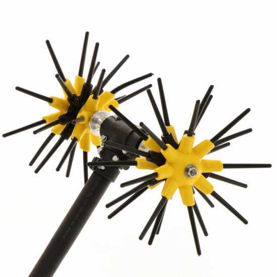 Vareador de aceitunas el&eacute;ctrico de bater&iacute;a AgriEuro ASTERAS MAX CARBON p&eacute;rtiga de carbono