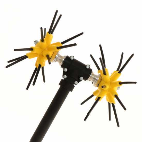 Vareador de aceitunas el&eacute;ctrico de bater&iacute;a AgriEuro ASTERAS CF CARBON - p&eacute;rtiga de carbono