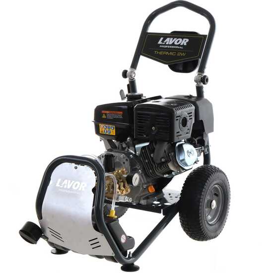 Lavor Thermic 2W 13L - Hidrolimpiadora de gasolina profesional - 310 Bar - Motor Loncin G390F - 13 HP