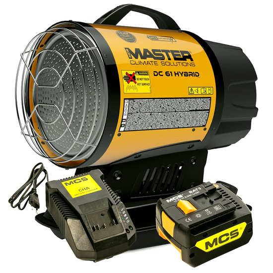 Master DC 61 Hybrid - Generador de aire caliente de gas&oacute;leo de combusti&oacute;n directa - 17 kw