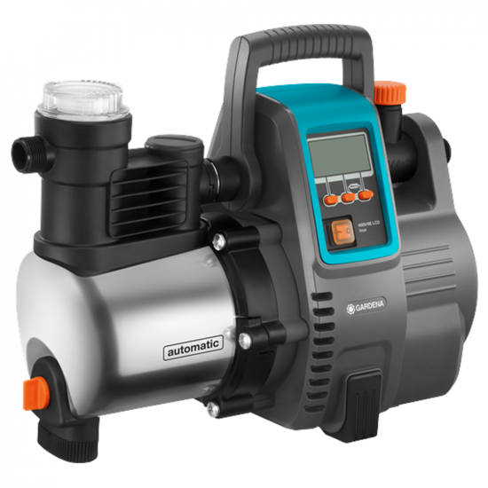 Gardena 6000/6E LCD Inox - Bomba eléctrica automática - 1300W
