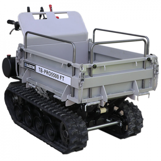 Carretilla de orugas Blackstone TB-PRO 5500 FT - Caj&oacute;n extensible basculante 500Kg