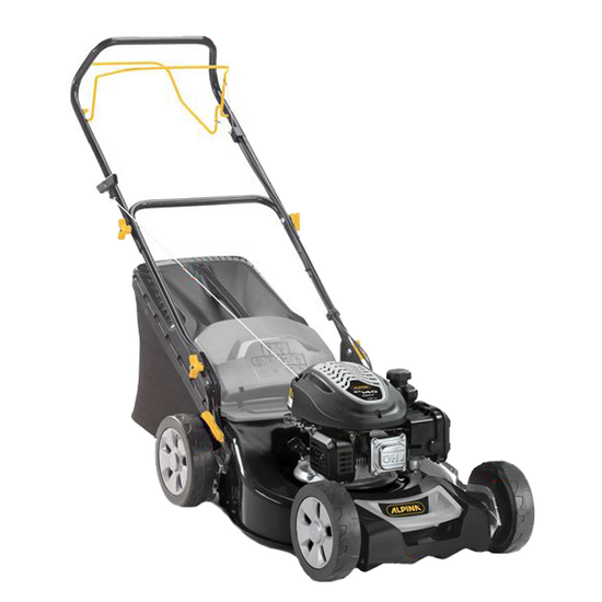 Cortac&eacute;sped autopropulsado Alpina AL5 46 SA con motor de gasolina ST 140 de 139 cc