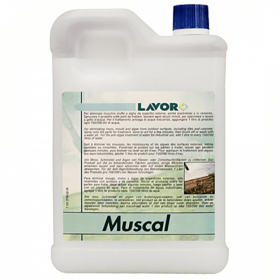 Detergente Lavor para hidrolimpiadora Muscal 2 litros