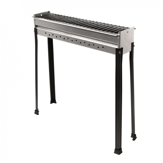 Barbacoa para pinchos de carb&oacute;n Seven Italy BBQ-60 INOX
