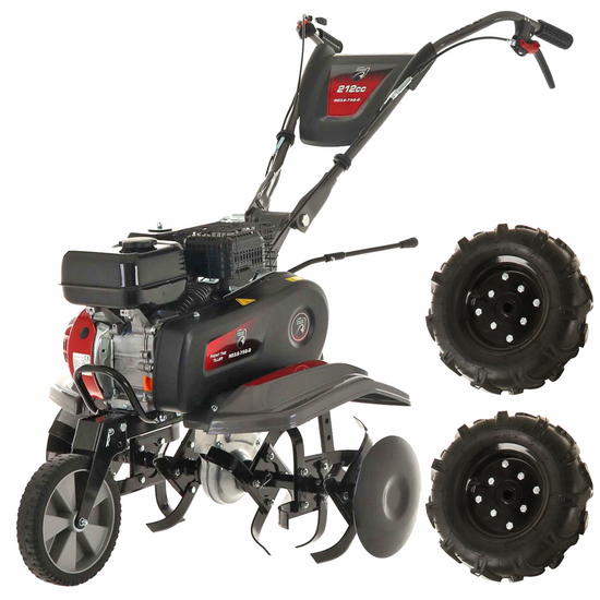Italian Power RG3.6-75 - Motoazada de gasolina 7 HP de 212cc