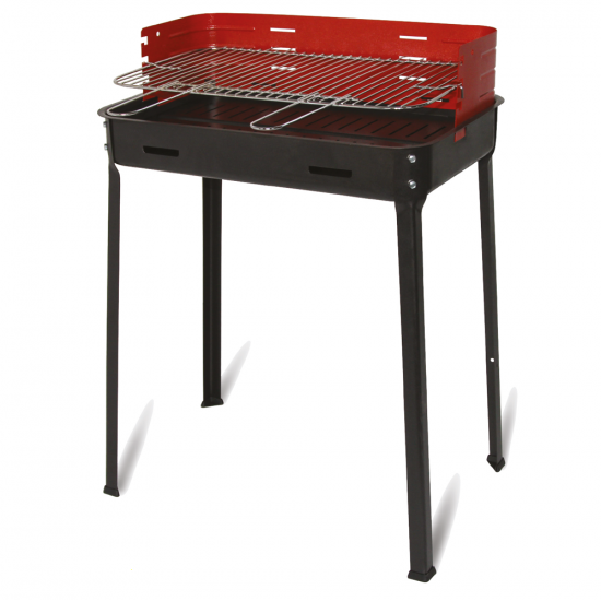 Mille Flavia s/r 55 - Barbacoa de carbón de hierro artesanal - 55,5x29,5cm