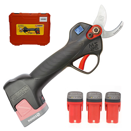 Zanon ZM 25 - Tijeras el&eacute;ctricas de poda - 3x 16.8V 2.5Ah