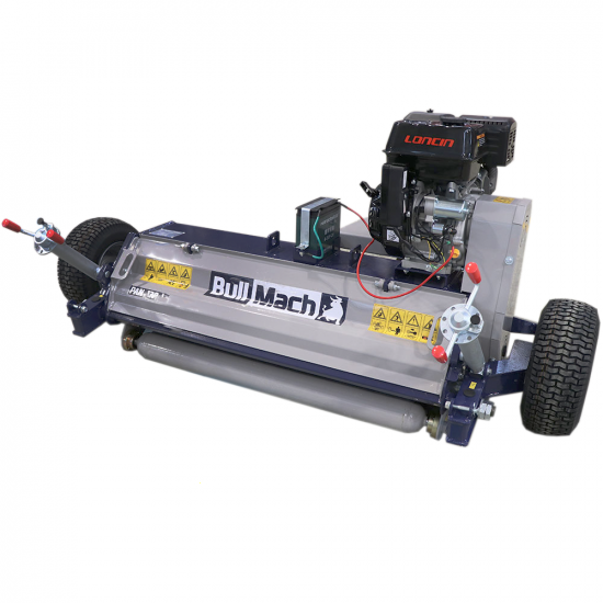 BullMach PAN 120 L - Desbrozadora de arrastre para quad - Loncin G420FD