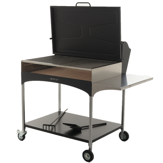 Famur BK 10 Elite - Barbacoa de le&ntilde;a y carb&oacute;n