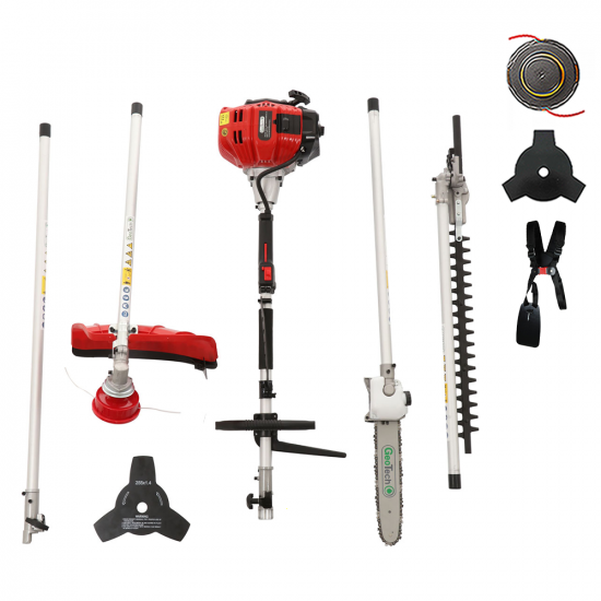 GeoTech GT-2 43 L - Desbrozadora de gasolina multifunci&oacute;n