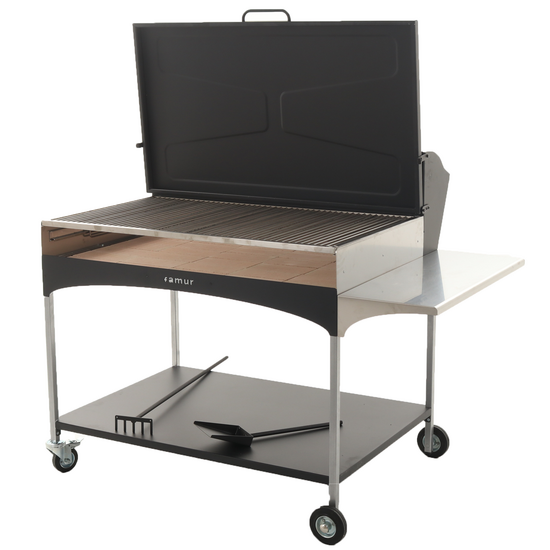 Famur BK 12 Elite - Barbacoa de le&ntilde;a y carb&oacute;n