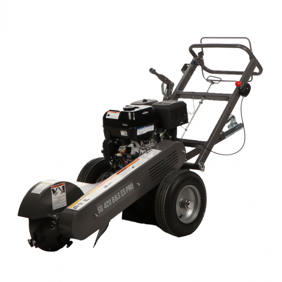BlackStone SG 420 B&amp;S ES PRO - Destoconadora - Motor B&amp;S XR2100 420cc - Rotor de corte con 8 fresas de carburo de tungsteno