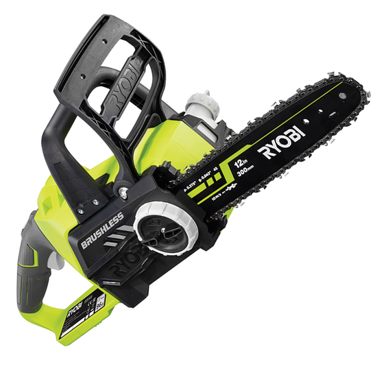 Ryobi BRUSHLESS OCS1830 - Electrosierra de bater&iacute;a 18V - Espada de 30 cm - BATER&Iacute;A Y CARGADOR NO EST&Aacute;N INCLUIDOS