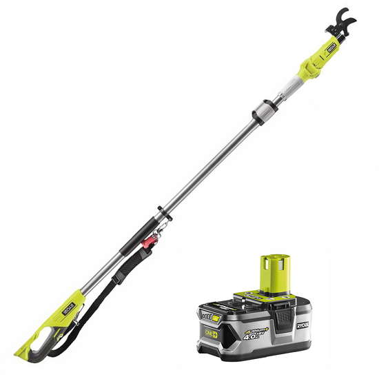 Podadora de batería RYOBI RY18PLA-0 - 18V - 4Ah - Diámetro de corte 32 mm