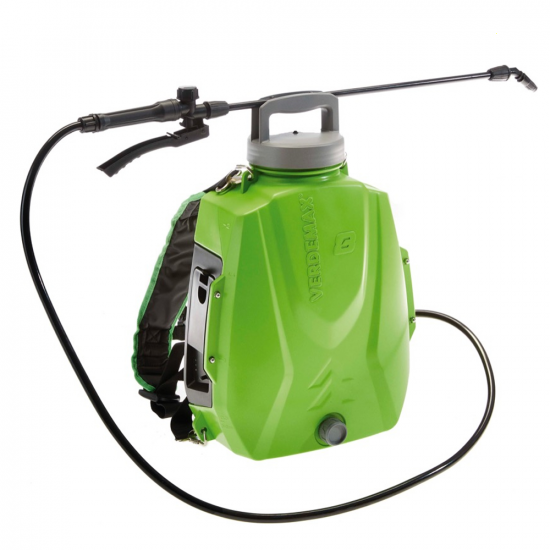 Verdemax FUTURA 8L - Bomba fumigadora de bater&iacute;a con mochila - 12V - 2.5Ah