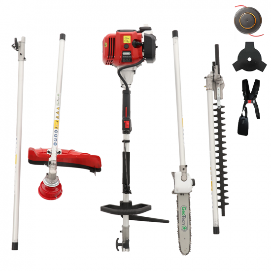 GeoTech GT-2 33 L - Desbrozadora de gasolina multifunción