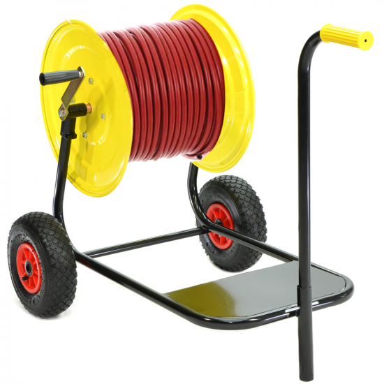 Enrollador Maxi galvanizado con carro - de alta presi&oacute;n 250 m