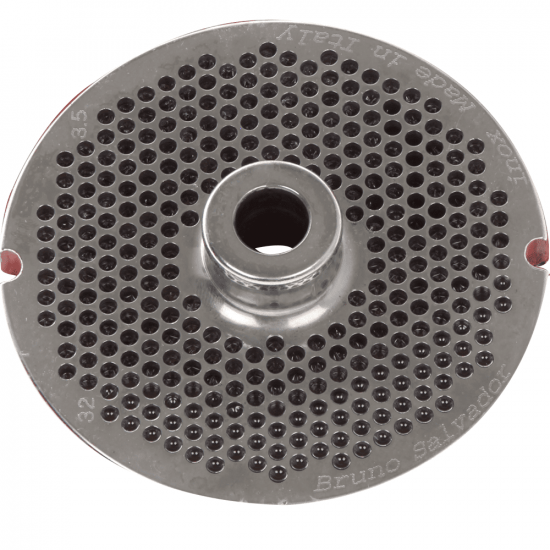 Placa para picadora de carne N.22 - agujeros de  &Oslash; 3.5 mm - di&aacute;metro placa 82mm